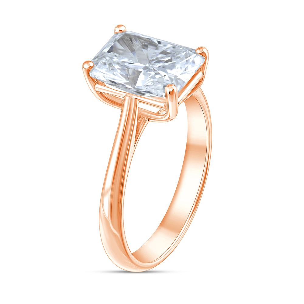 Cushion Cut Solitaire Ring