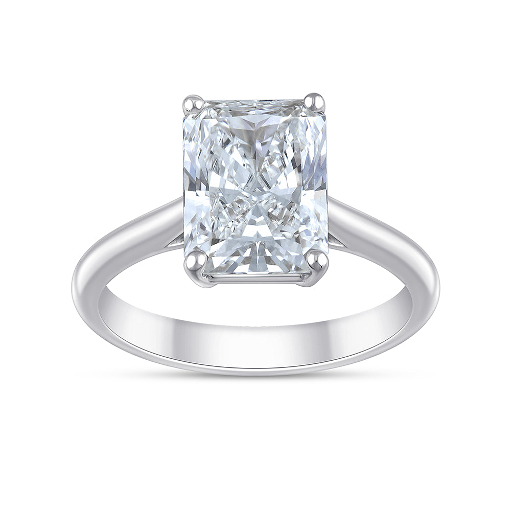 Cushion Cut Solitaire Ring