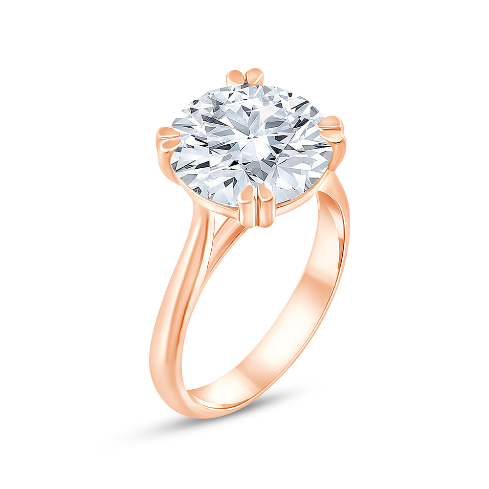 Brilliant Cut Solitaire Ring