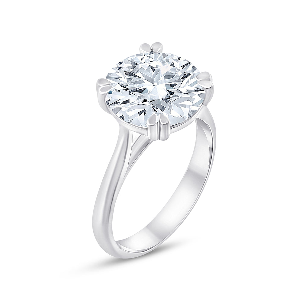 Brilliant Cut Solitaire Ring