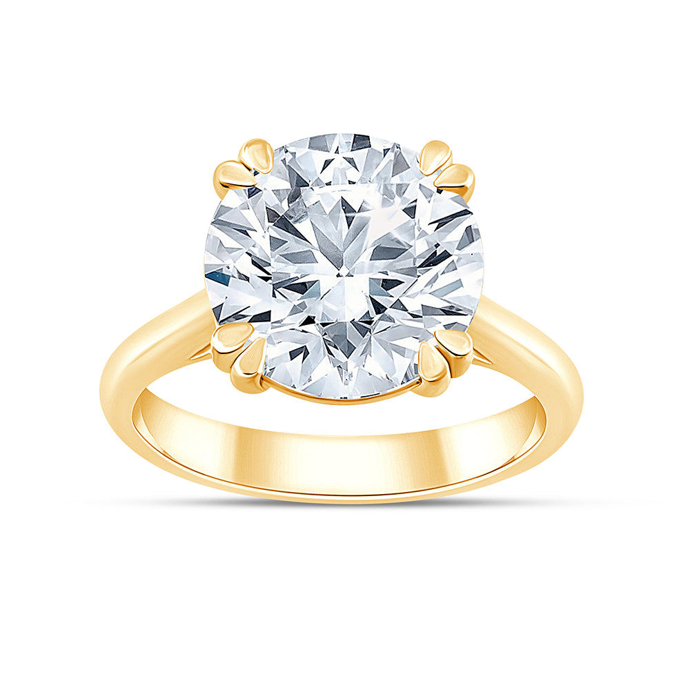 Brilliant Cut Solitaire Ring