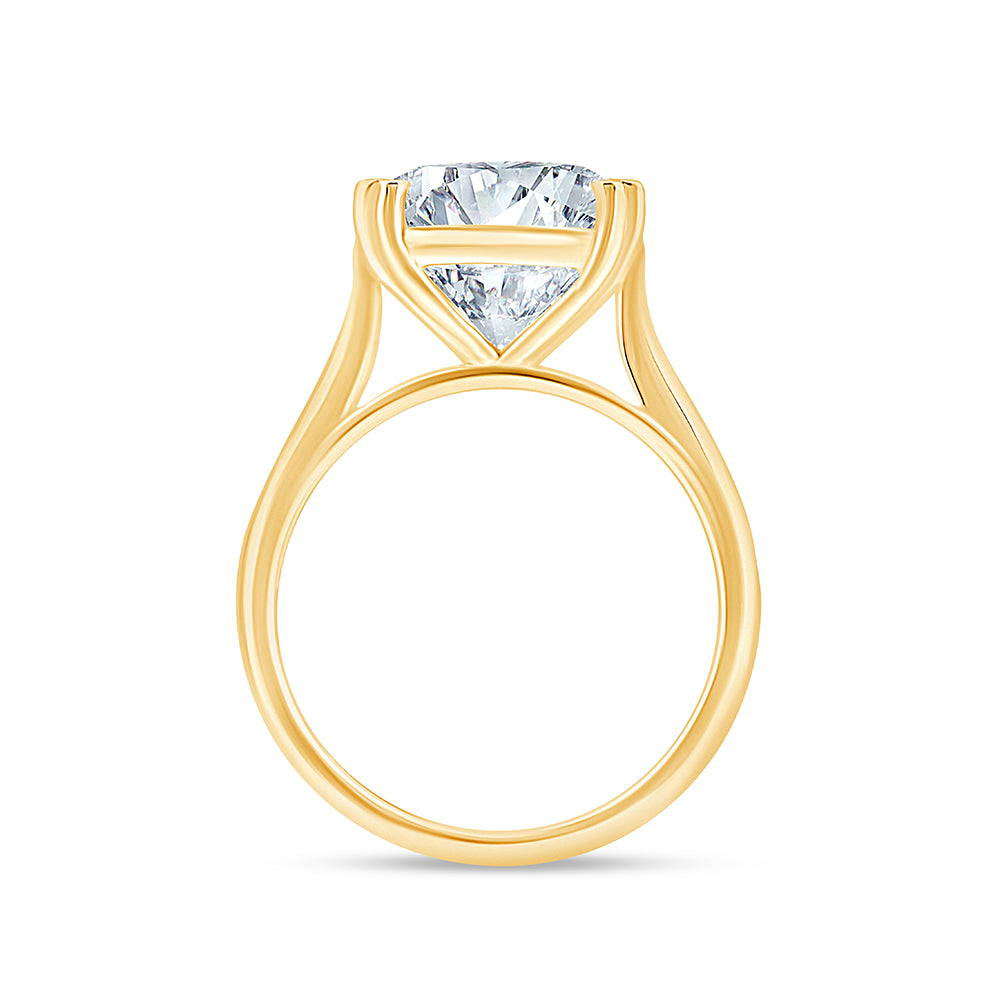 Brilliant Cut Solitaire Ring