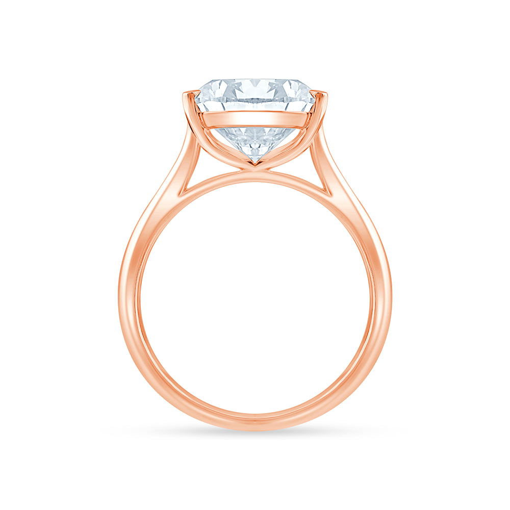 Pear Cut Solitaire Ring