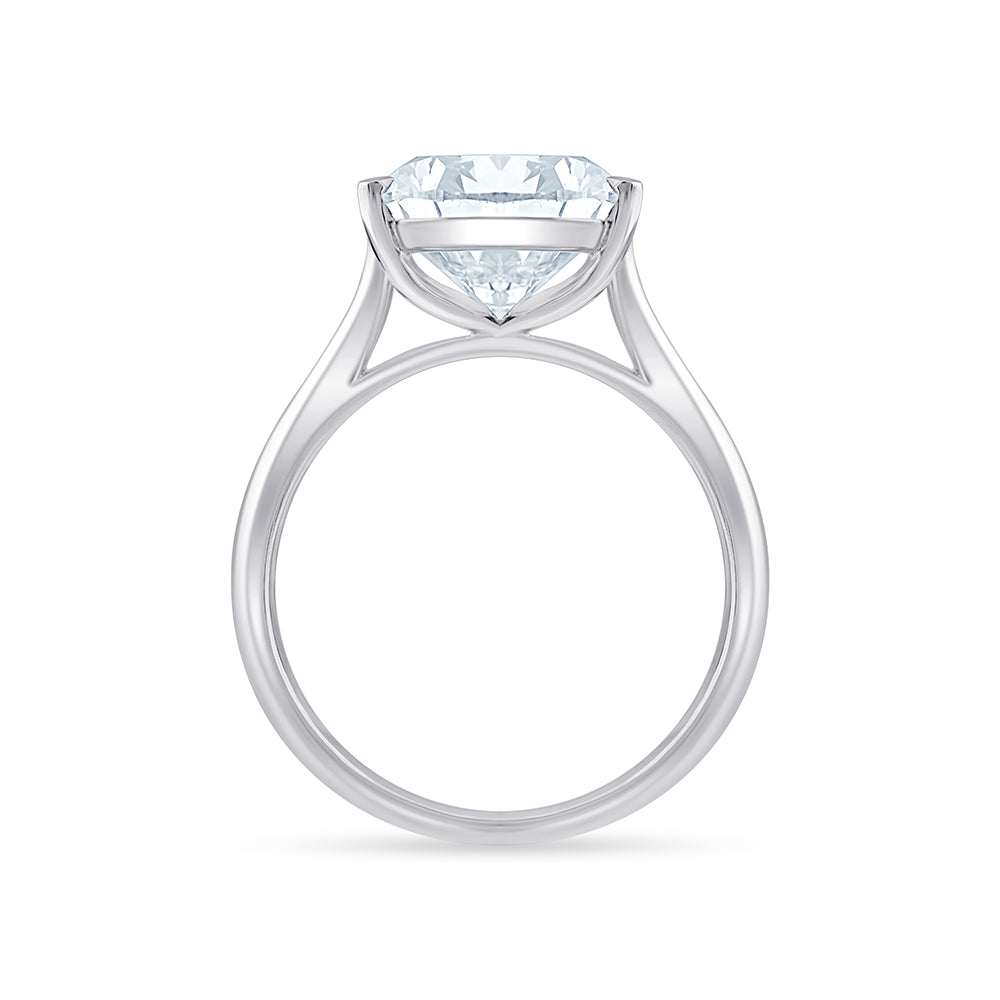 Pear Cut Solitaire Ring