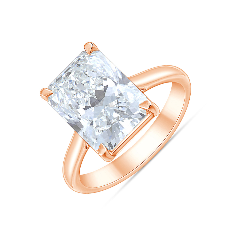 Cushion Cut Solitaire Ring