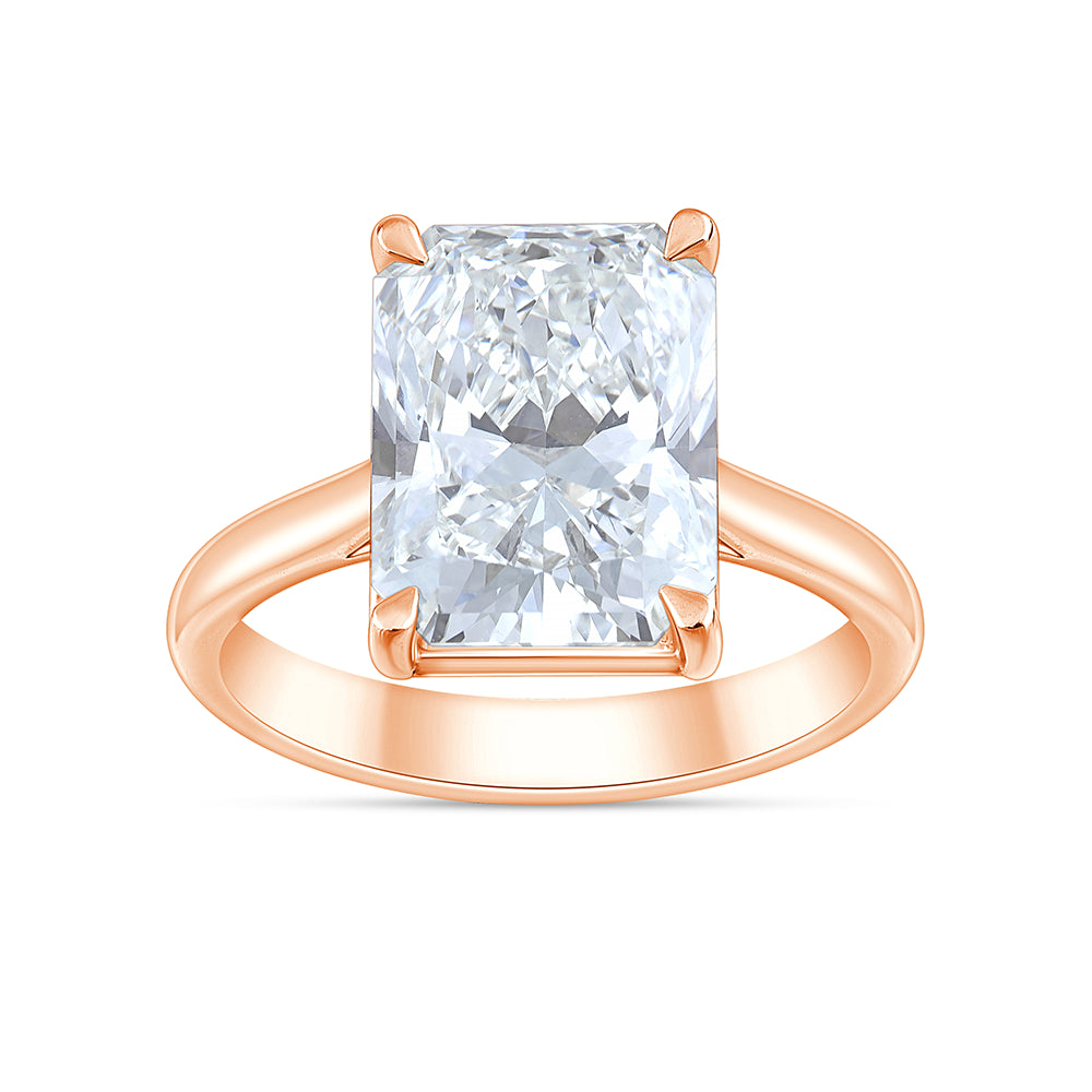 Cushion Cut Solitaire Ring