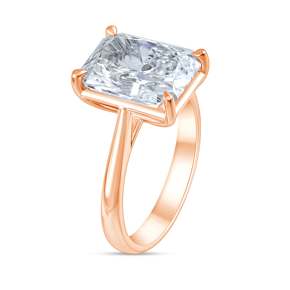 Cushion Cut Solitaire Ring