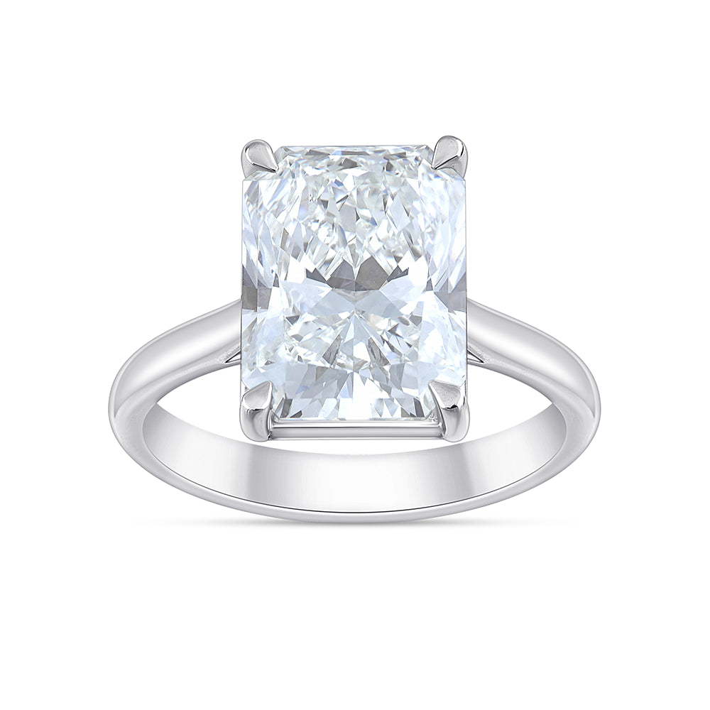 Cushion Cut Solitaire Ring