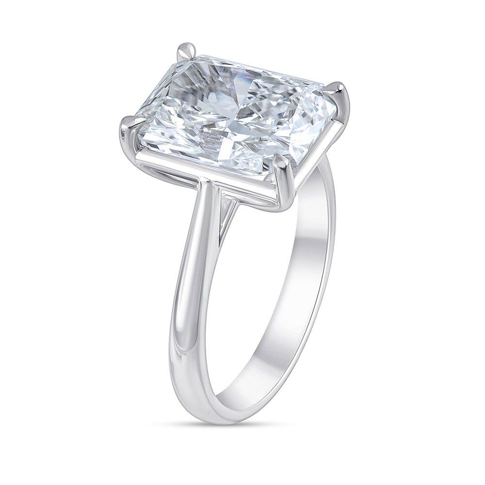 Cushion Cut Solitaire Ring