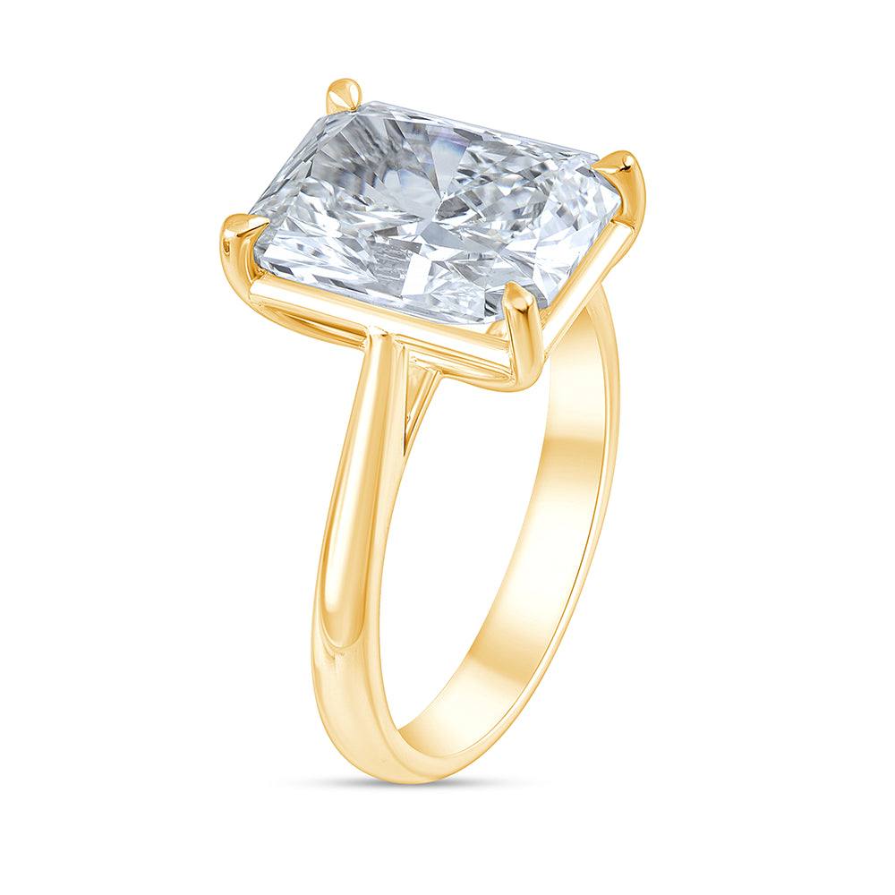 Cushion Cut Solitaire Ring