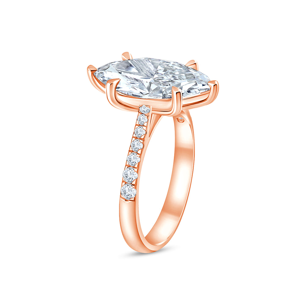 Marquise Cut Solitaire Ring