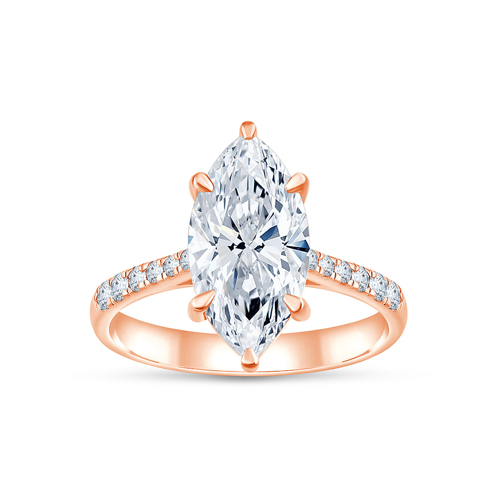 Marquise Cut Solitaire Ring