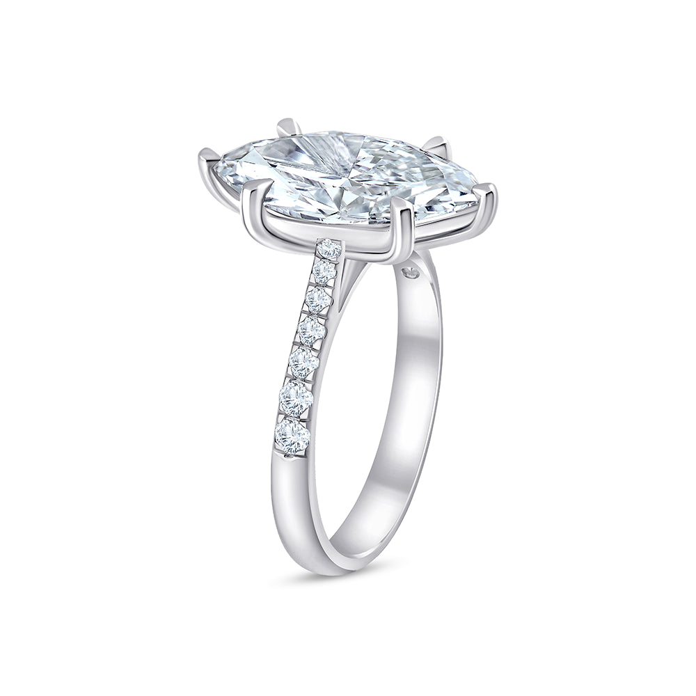 Marquise Cut Solitaire Ring