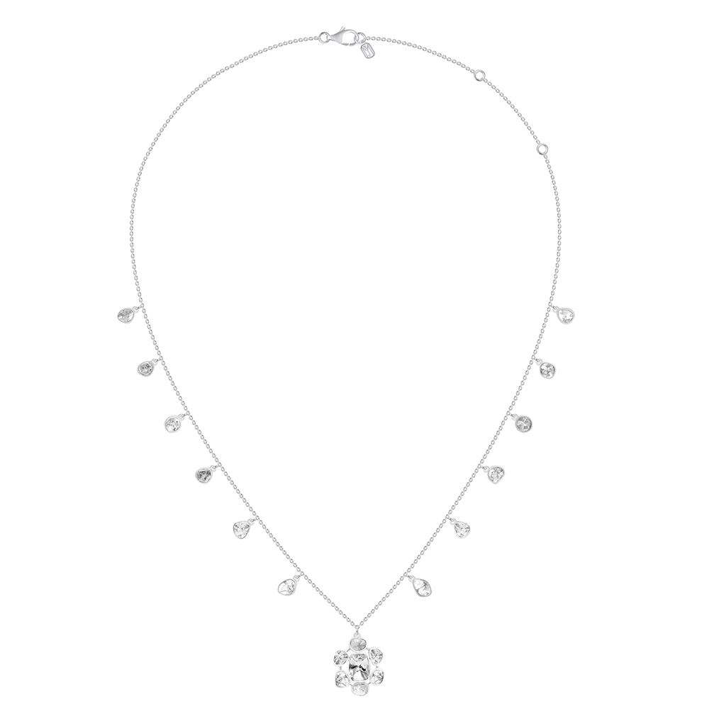 Polki Dangle Necklace