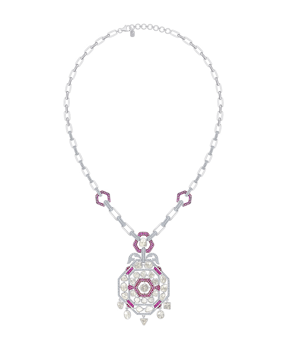Polki Semi Precious Stone Pendant