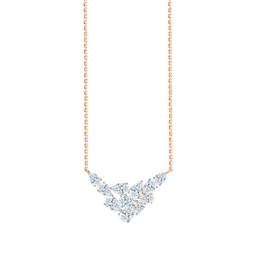Pear Cut VShaped Pendant
