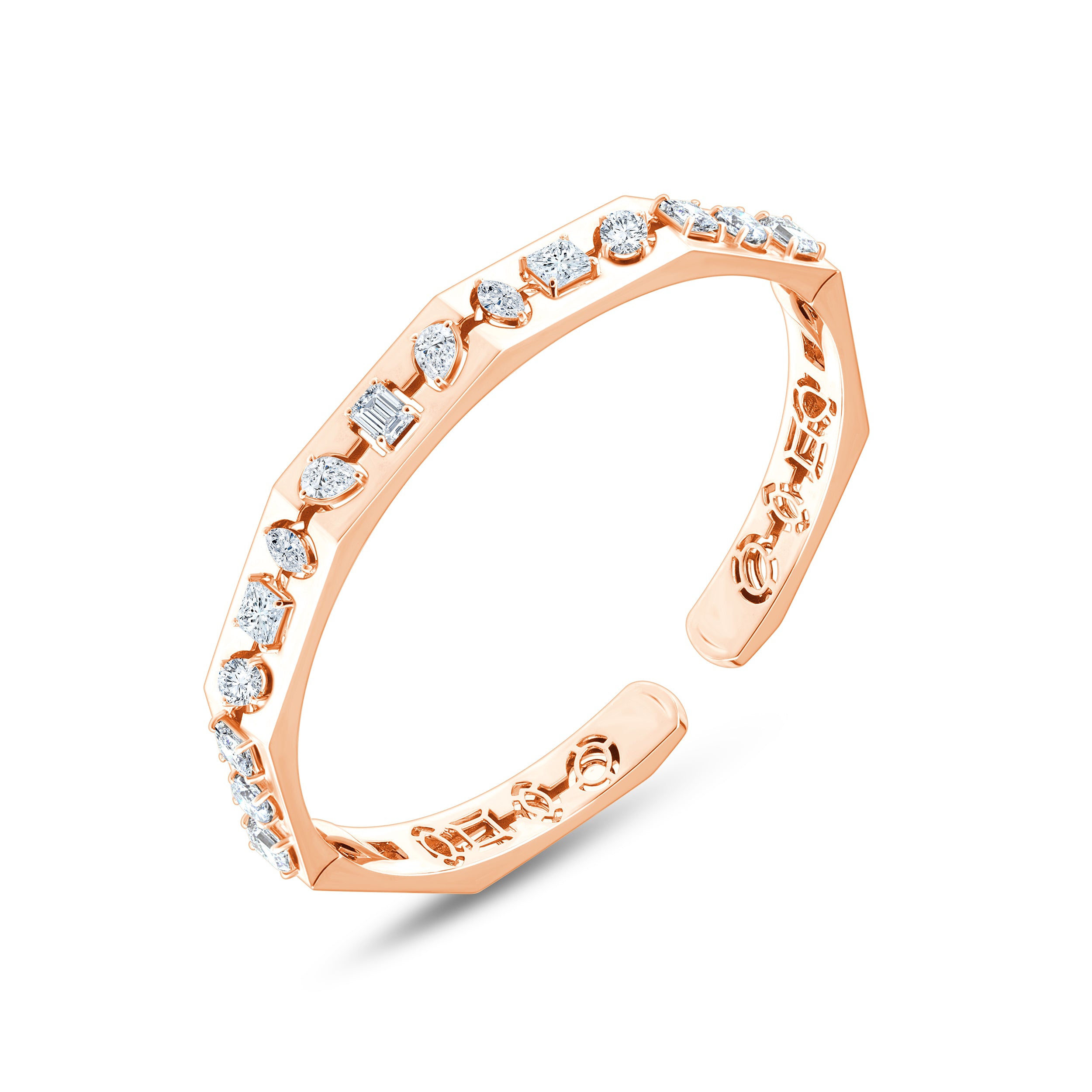 Mixed Cut Oval Bracelet