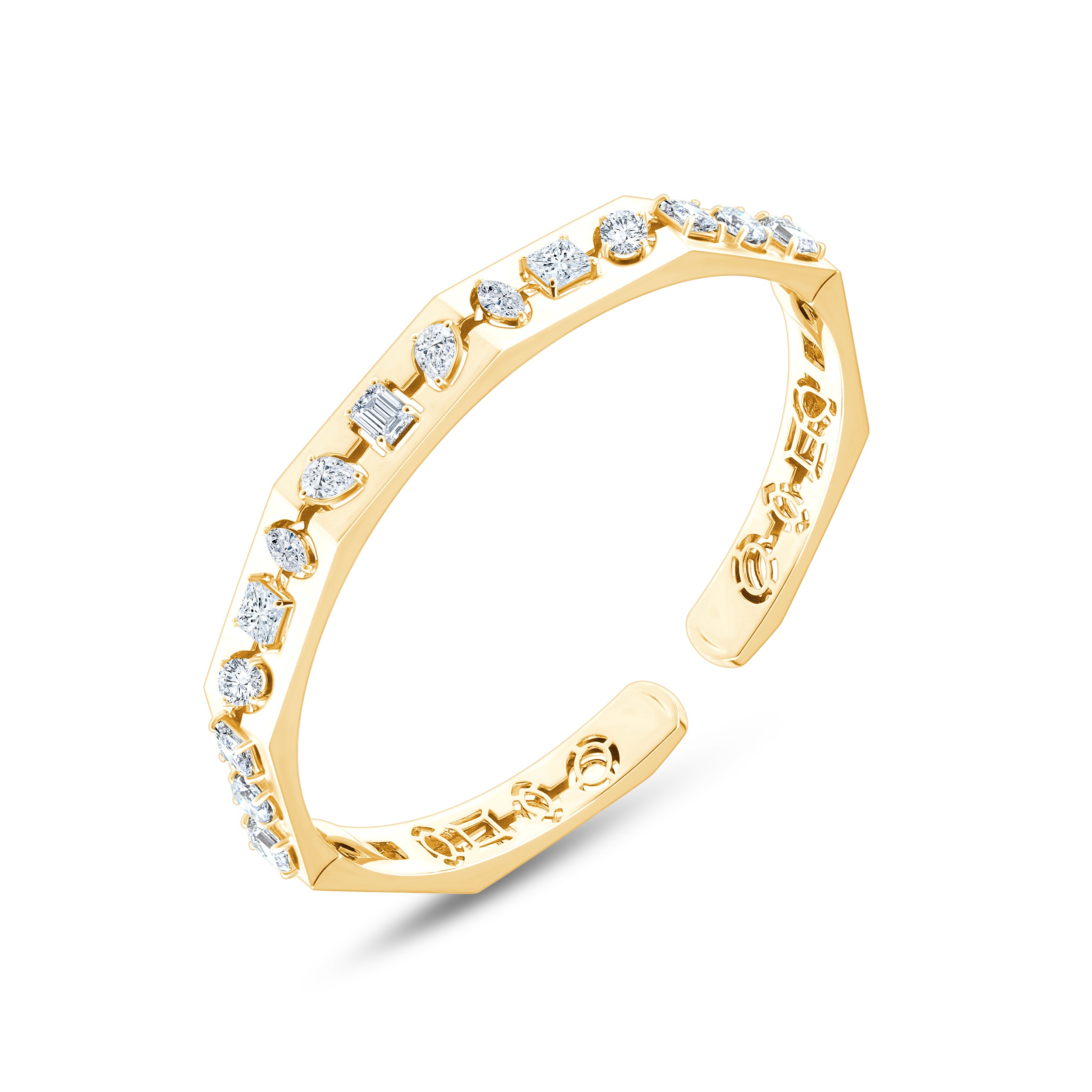 Mixed Cut Oval Bracelet