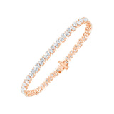 Pear Cut Alternating Tennis Bracelet