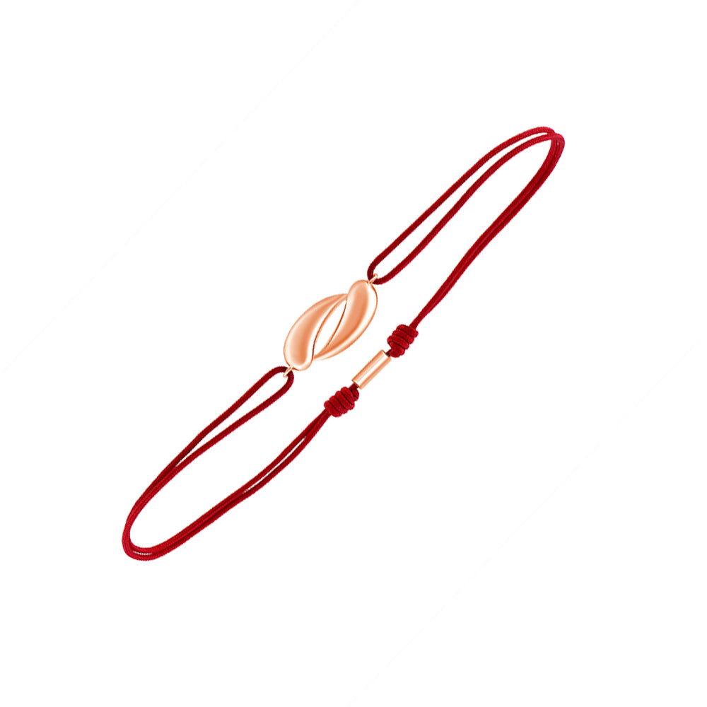 Interlocking Petals Cord Bracelet