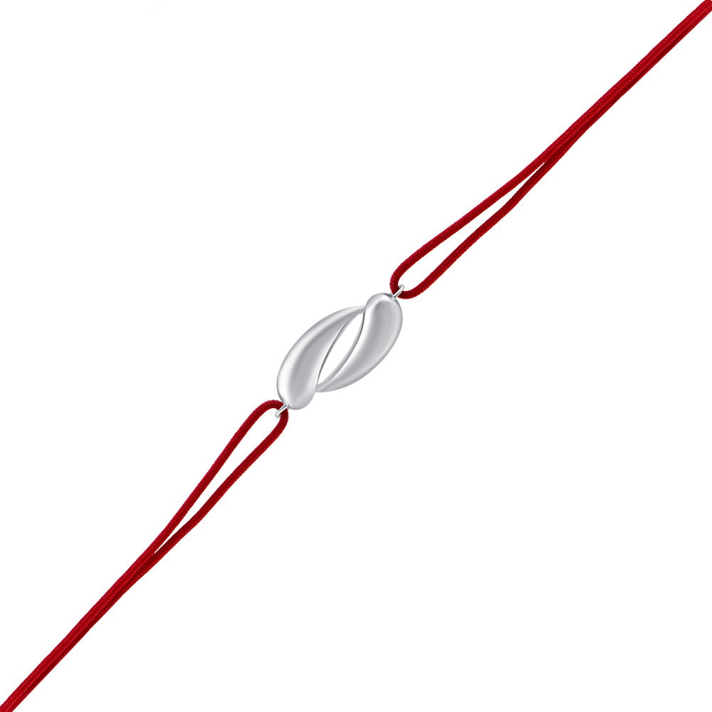 Interlocking Petals Cord Bracelet