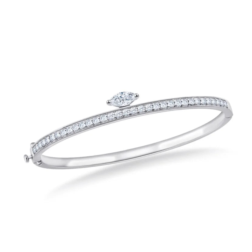 Marquise  Brilliant Cut Bracelet