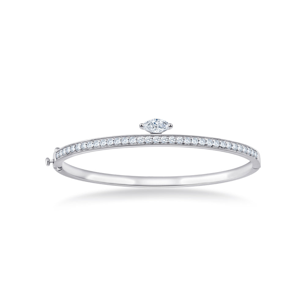 Marquise  Brilliant Cut Bracelet