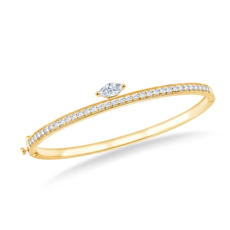 Marquise  Brilliant Cut Bracelet