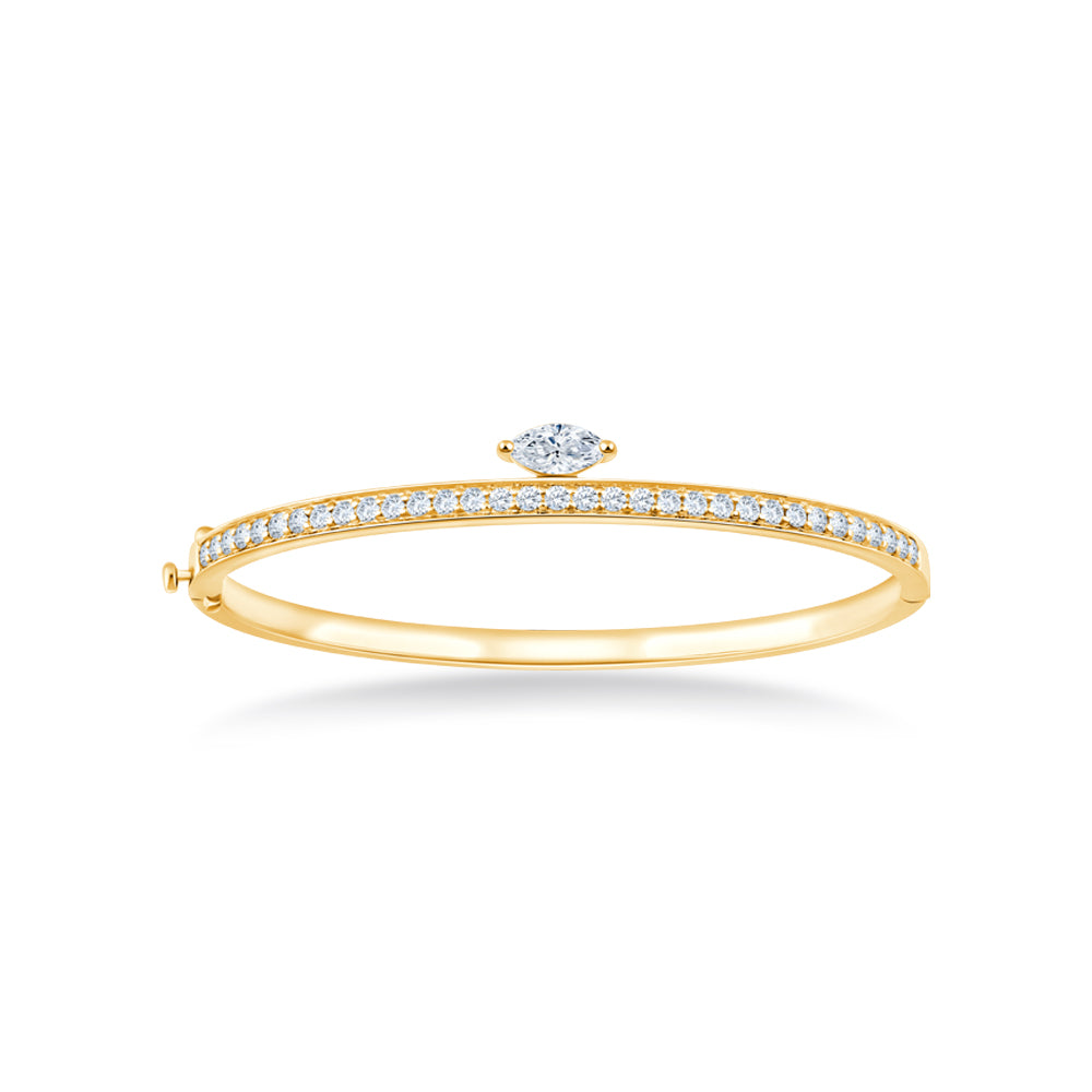 Marquise  Brilliant Cut Bracelet