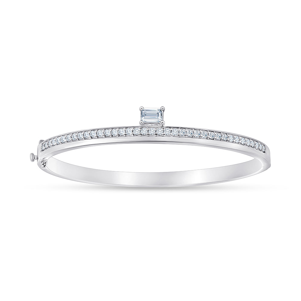 Baguette  Brilliant Cut Bracelet