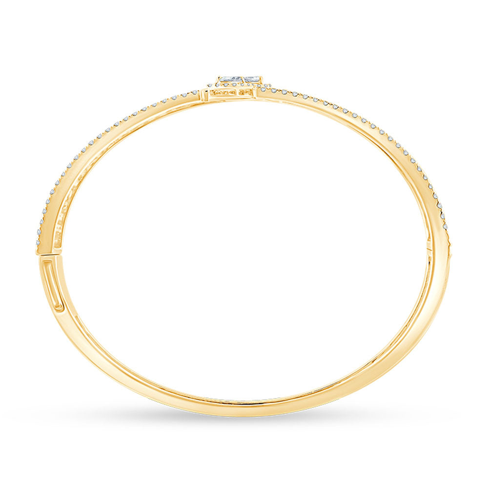 Pear  Brilliant Cut MultiBand Bracelet