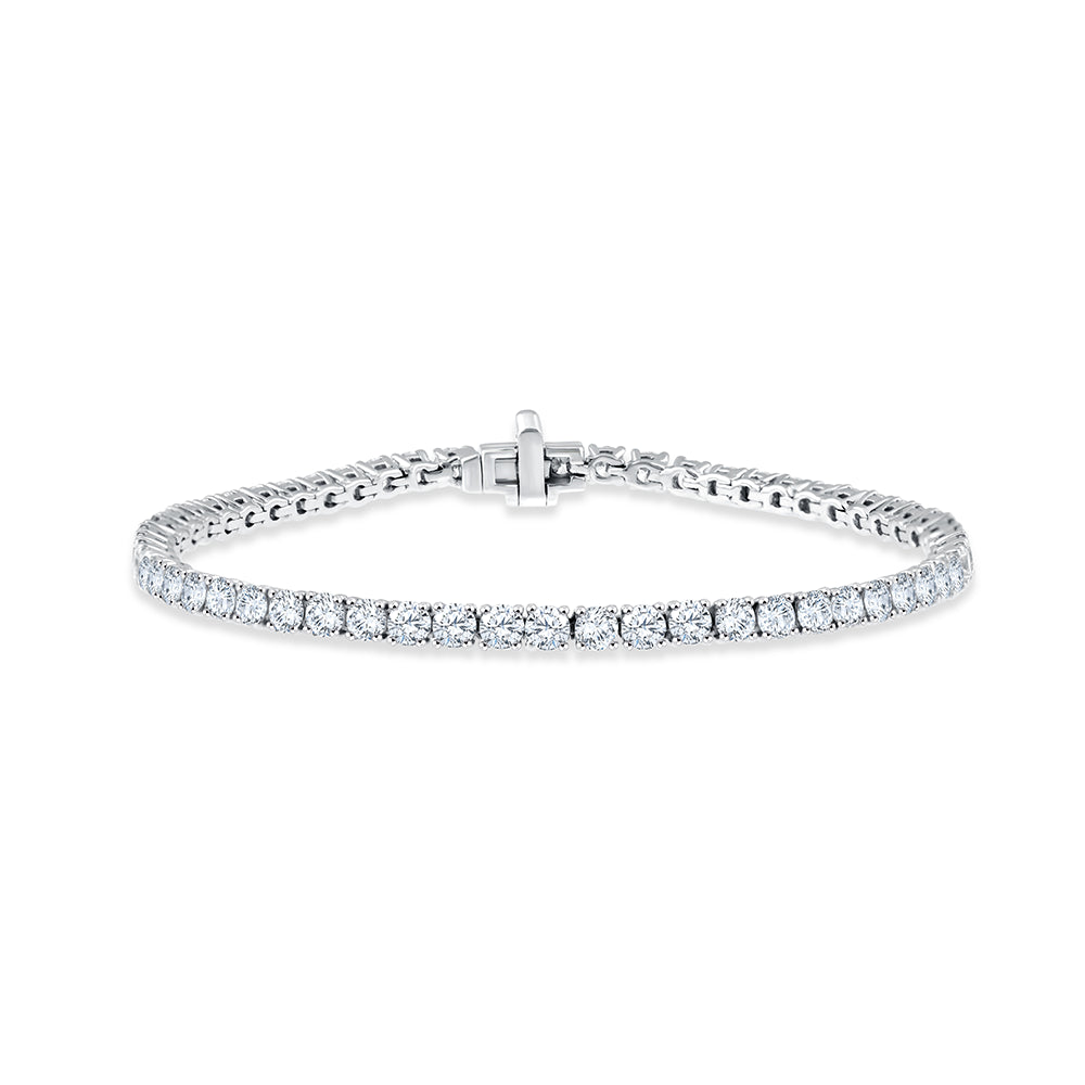 Brilliant Cut Tennis Bracelet
