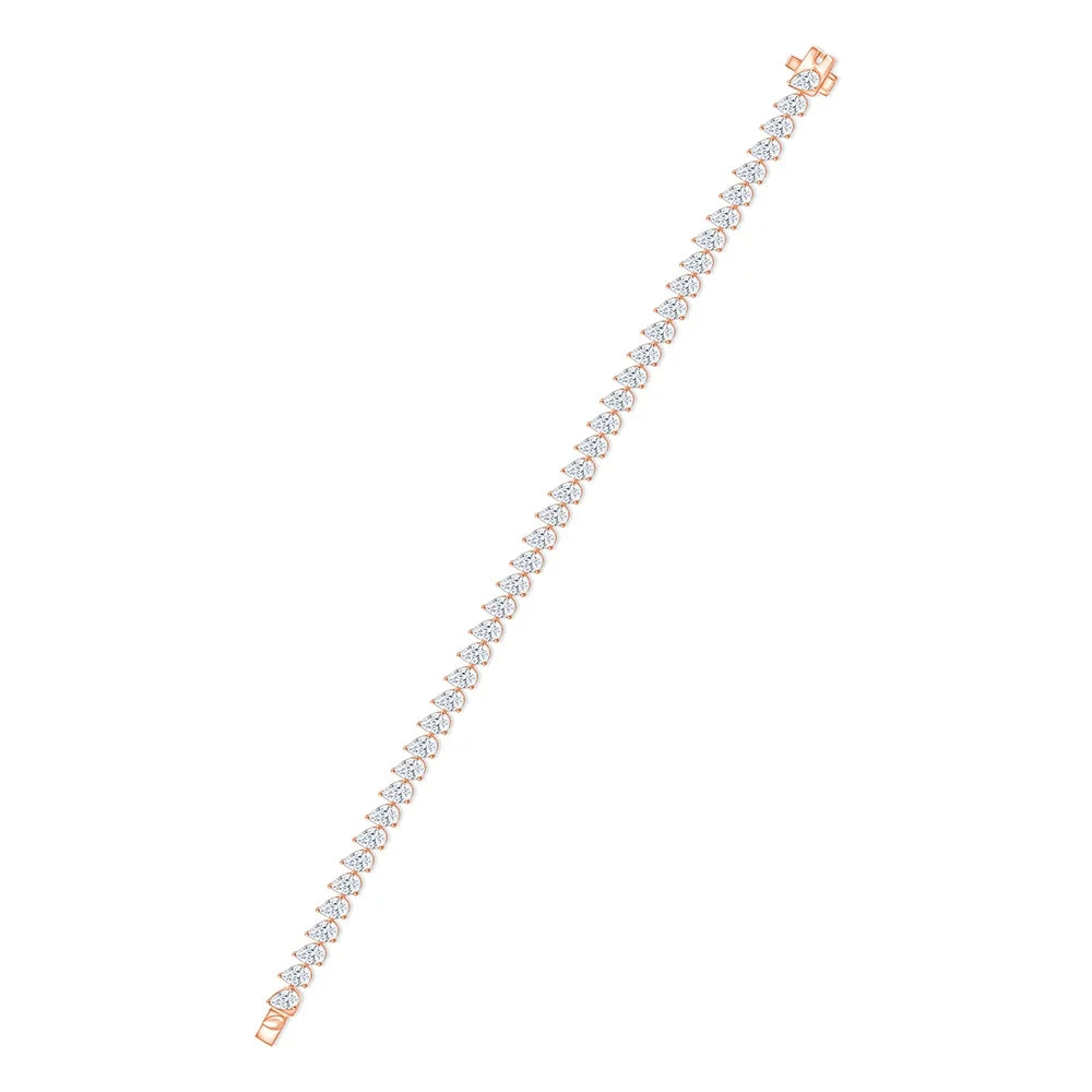 Pear Cut Tennis Bracelet