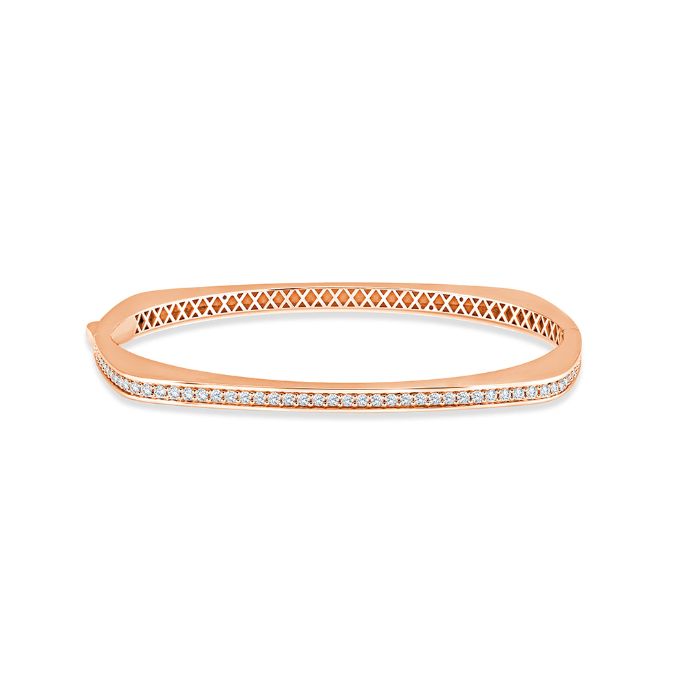 Brilliant Cut Line Bracelet