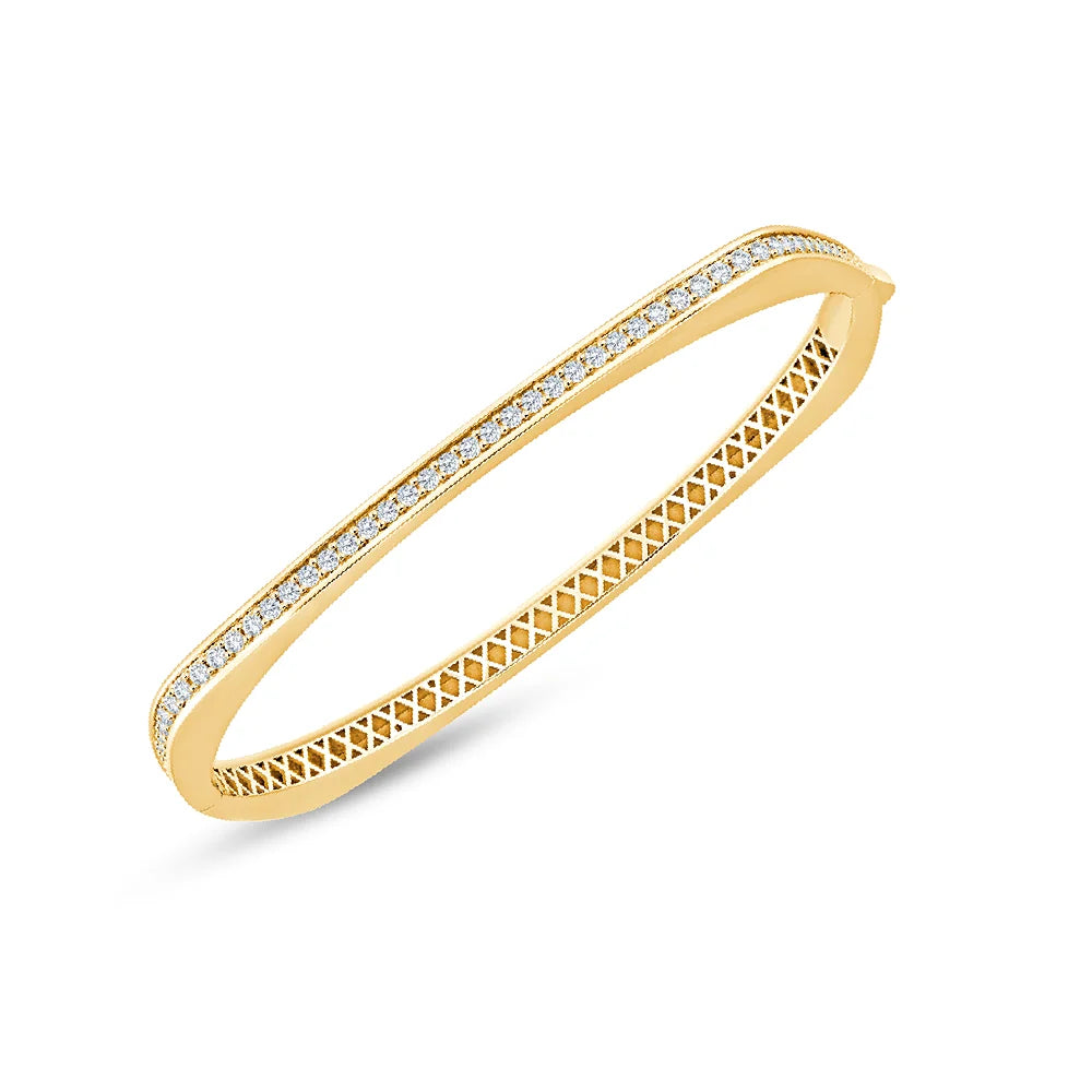 Brilliant Cut Line Bracelet
