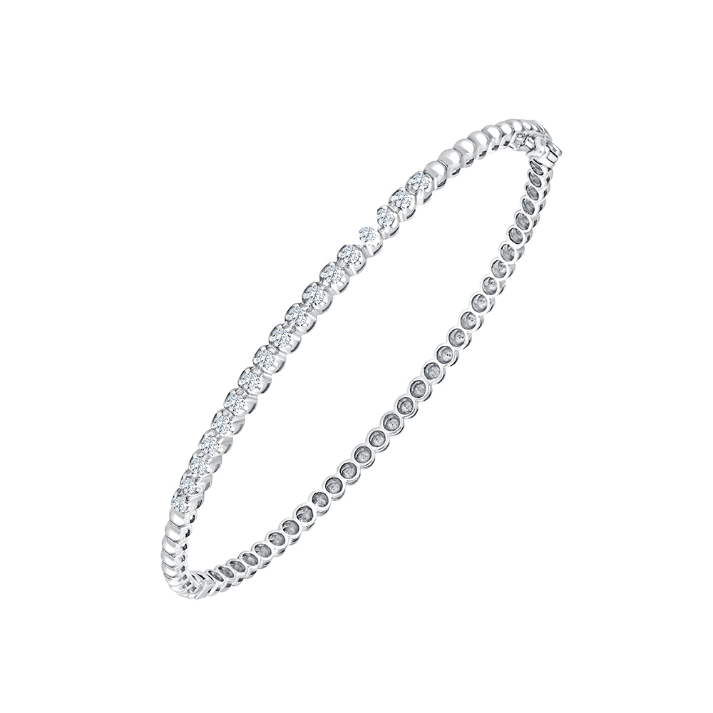 Brilliant Cut Beaded Bracelet