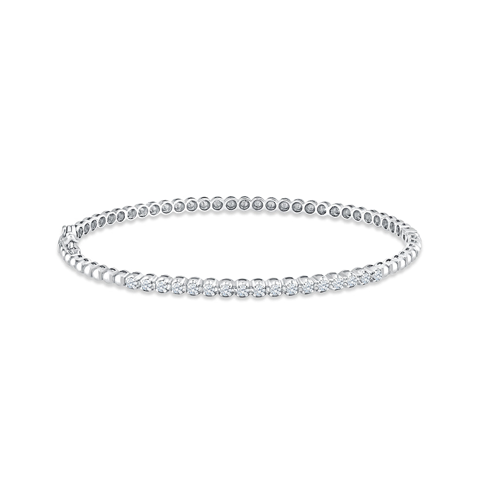 Brilliant Cut Beaded Bracelet