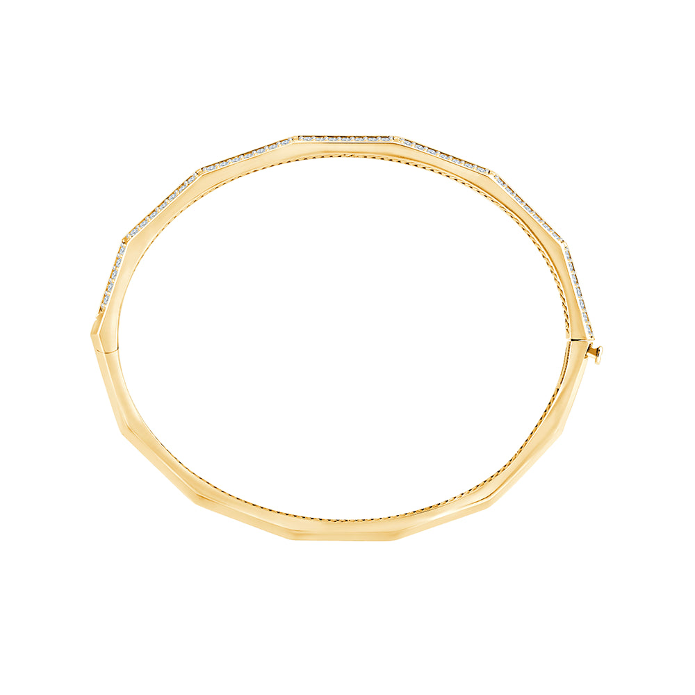 Brilliant Cut Double Row Bracelet