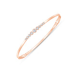 Brilliant Cut Graduated Bracelet