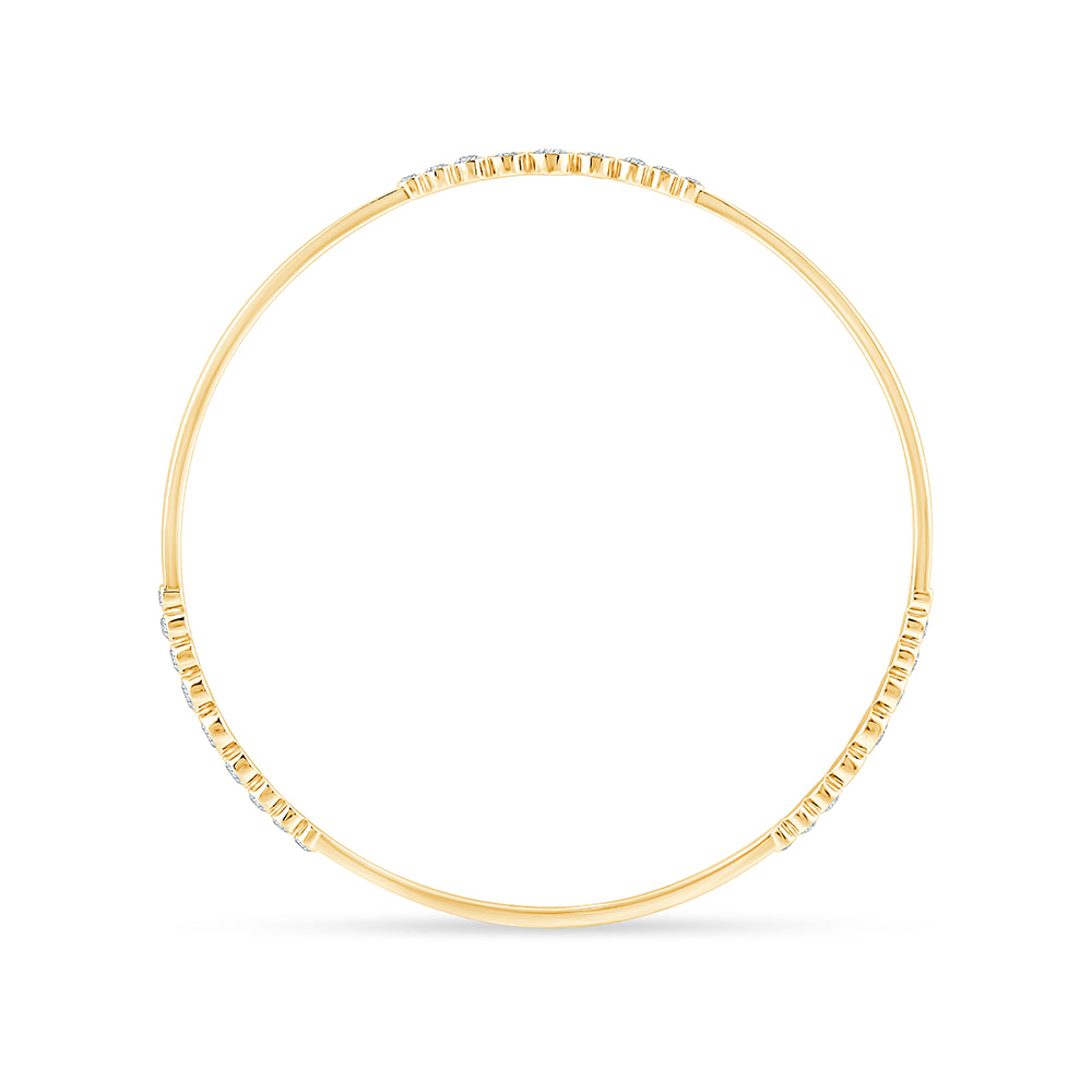Brilliant Cut Graduating Bracelet