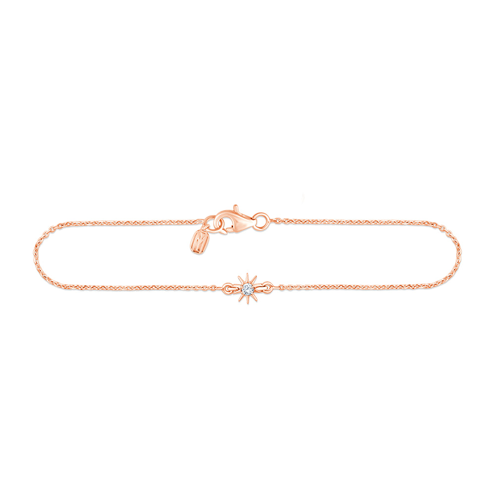 Brilliant Cut Starburst Bracelet