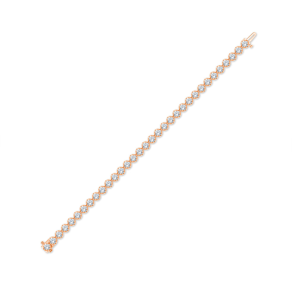 Brilliant Cut Tennis Bracelet