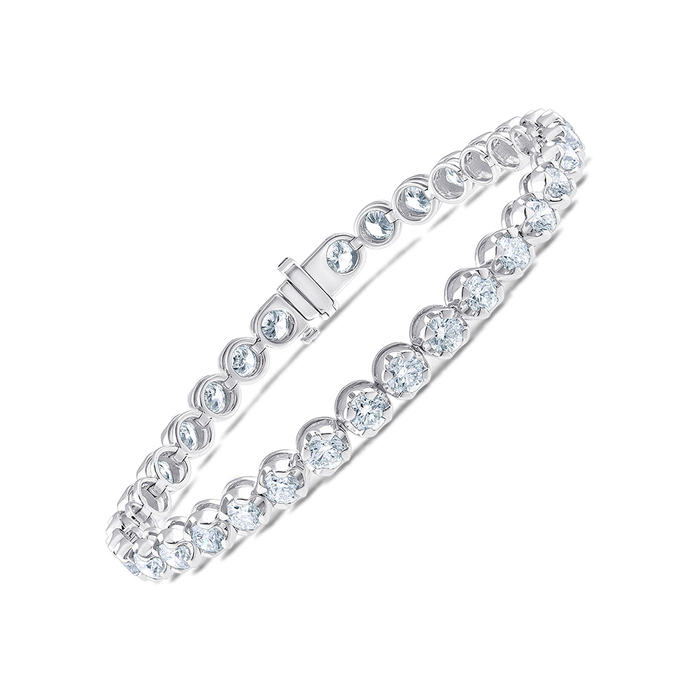 Brilliant Cut Tennis Bracelet
