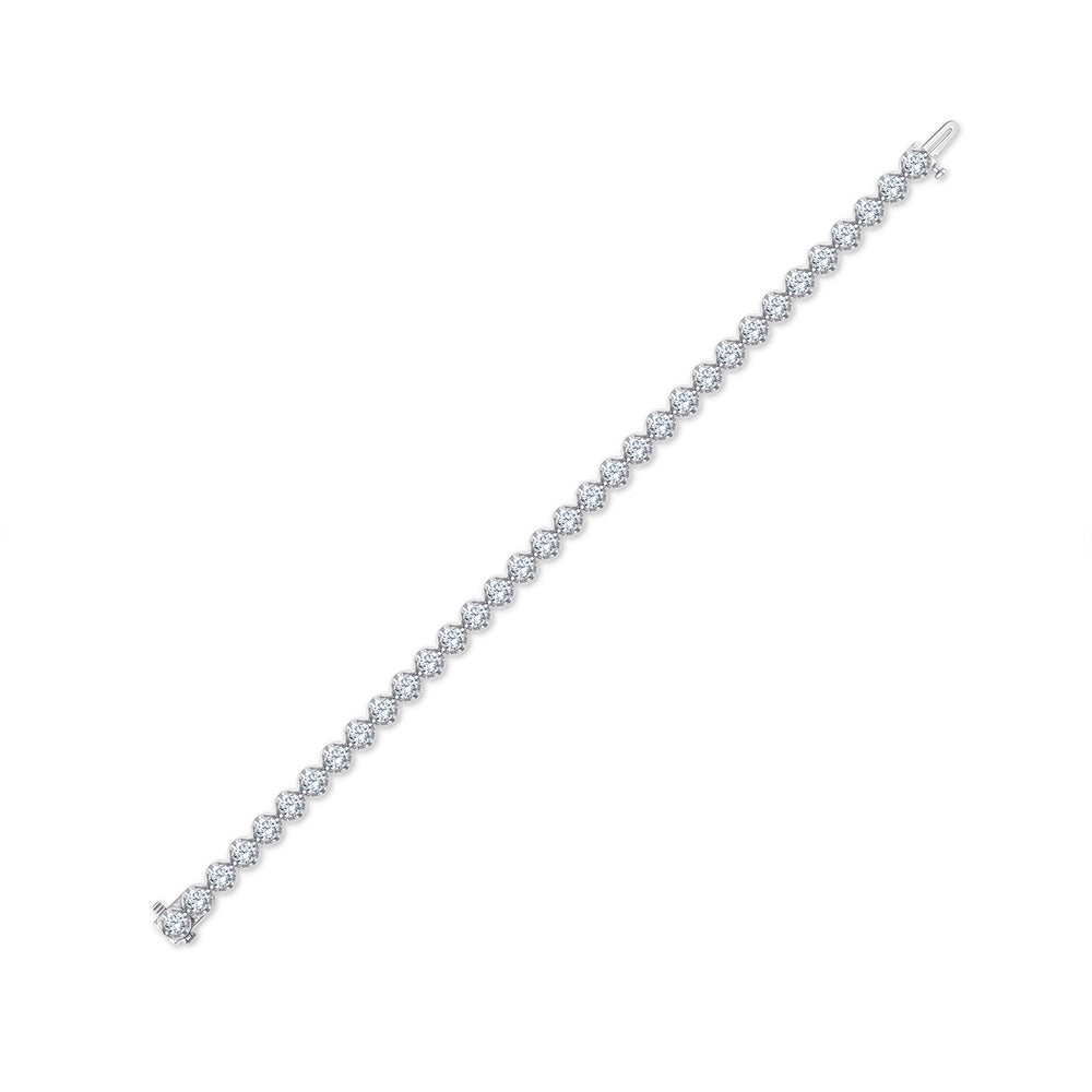 Brilliant Cut Tennis Bracelet