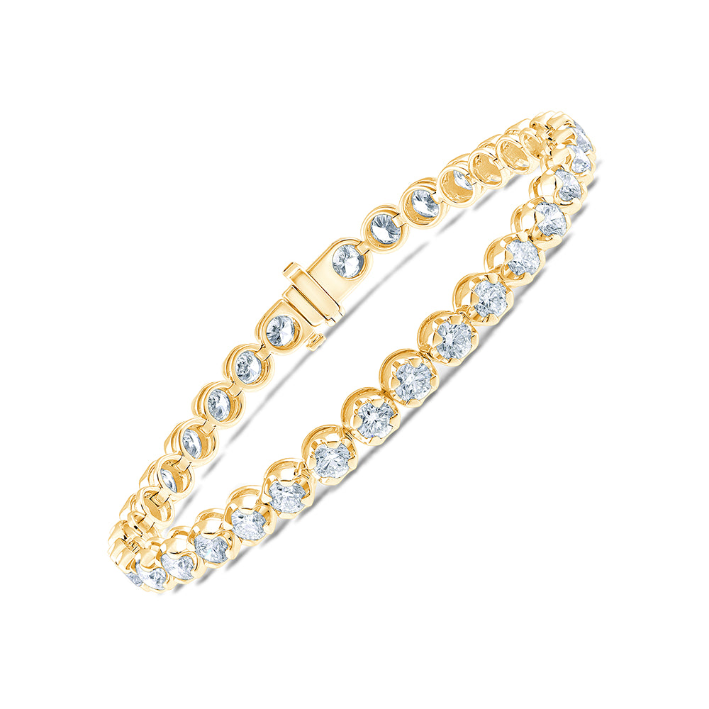 Brilliant Cut Tennis Bracelet