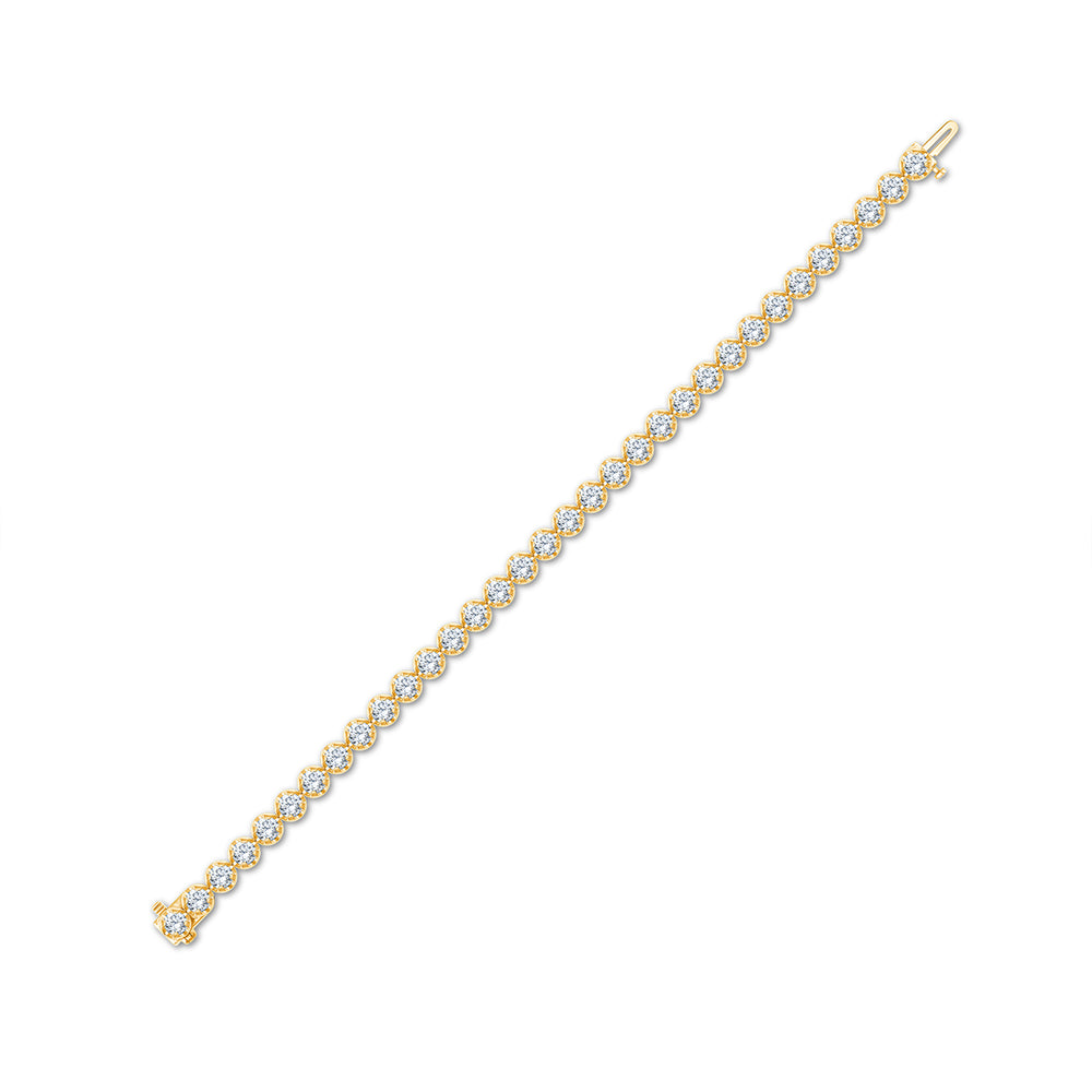 Brilliant Cut Tennis Bracelet