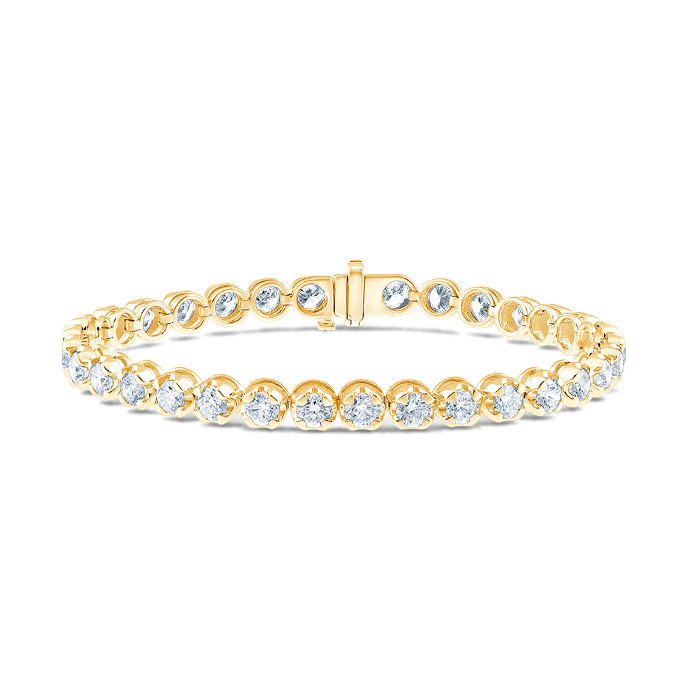 Brilliant Cut Tennis Bracelet