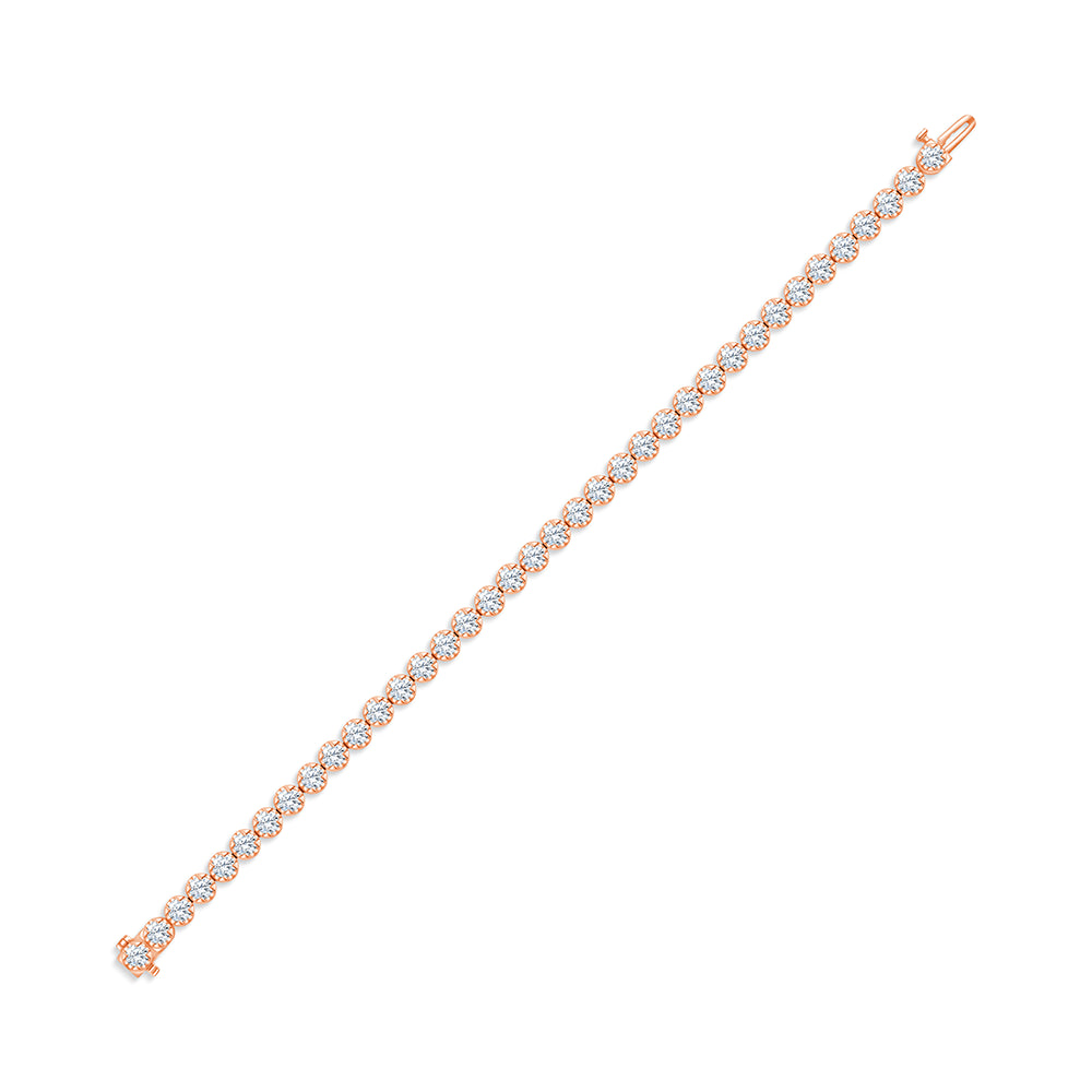 Brilliant Cut Tennis Bracelet
