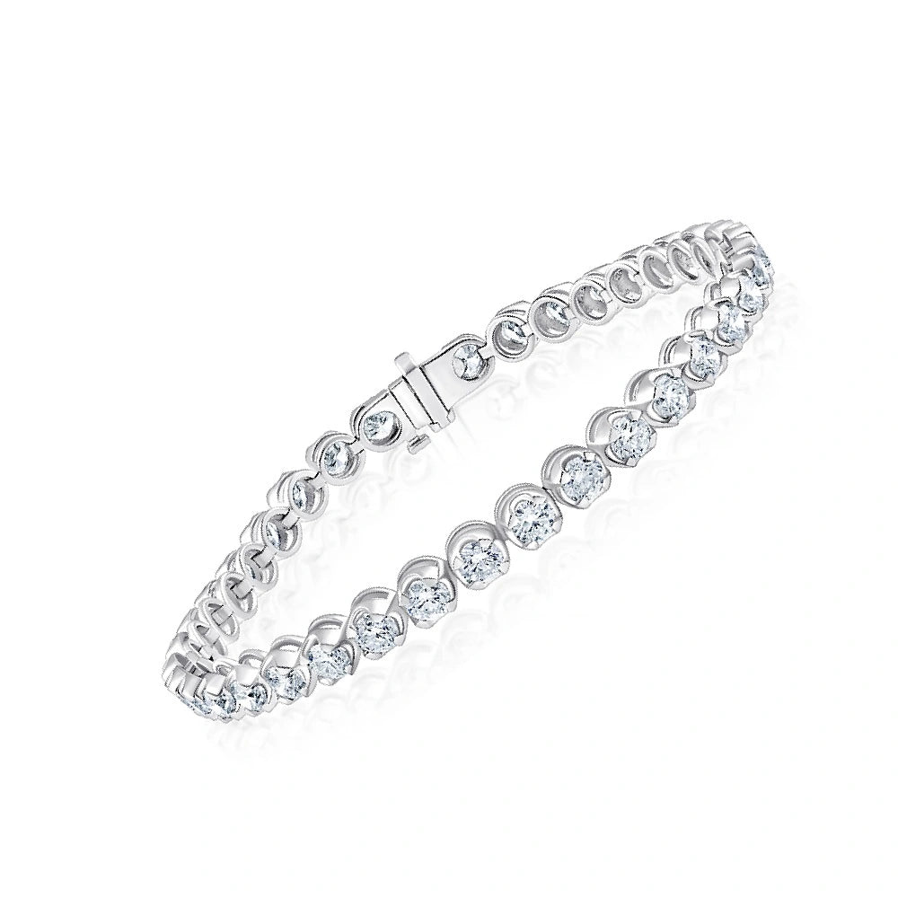 Brilliant Cut Tennis Bracelet