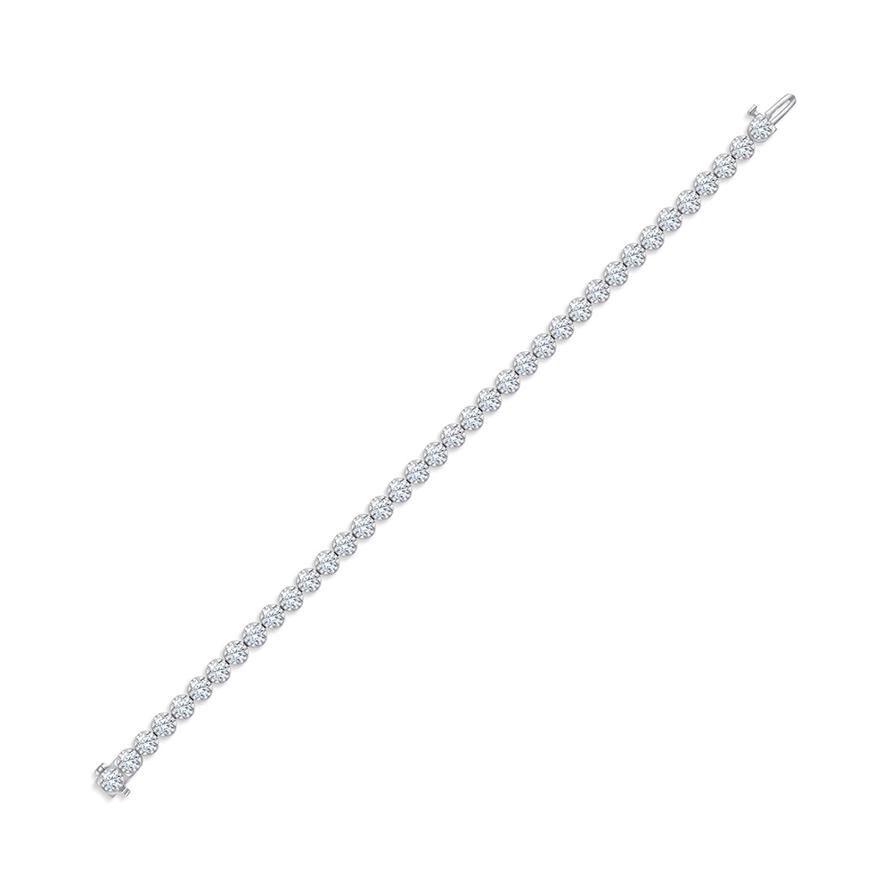 Brilliant Cut Tennis Bracelet